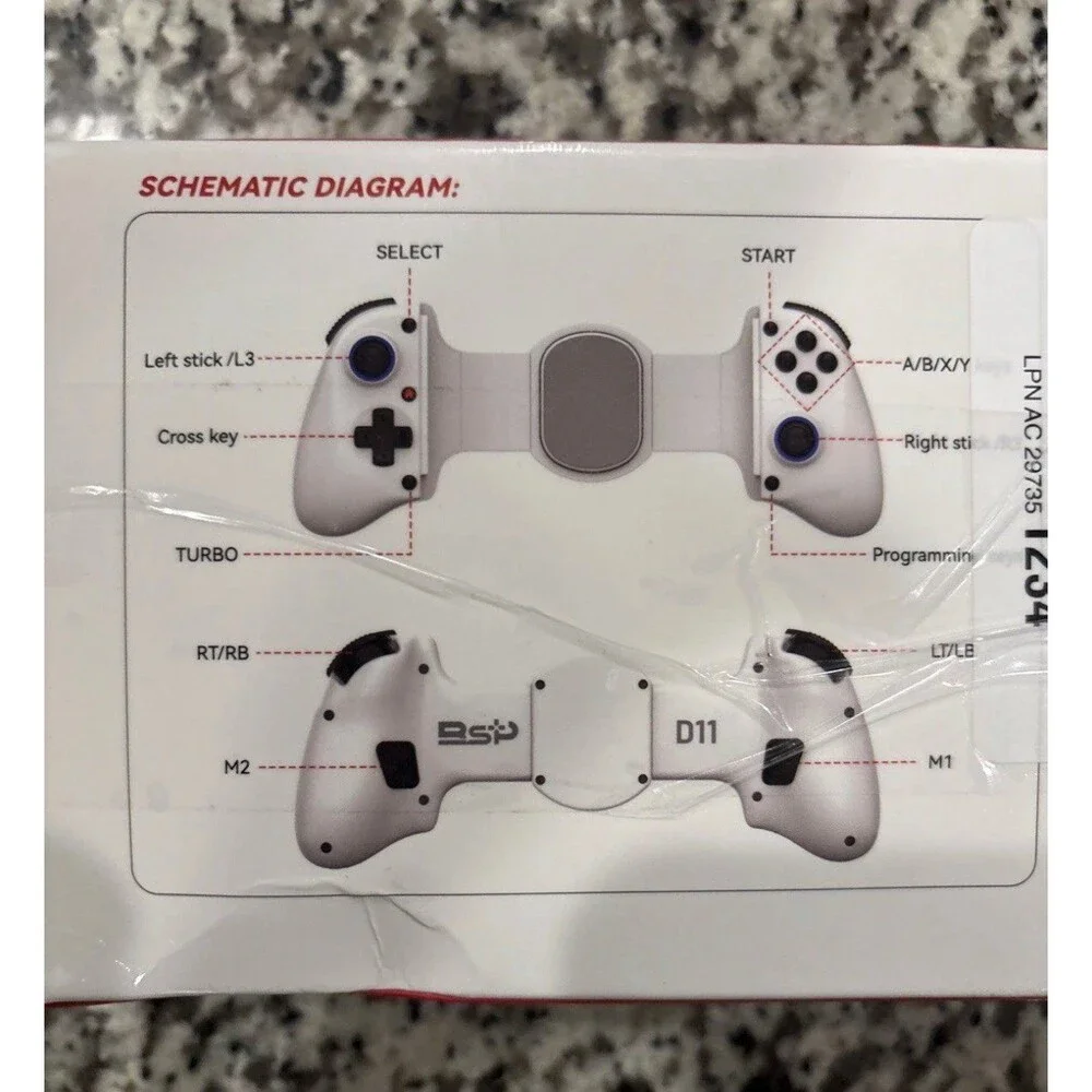 Wireless Bluetooth Mobile Game Controller for Switch iOS Android Tablet PC New
